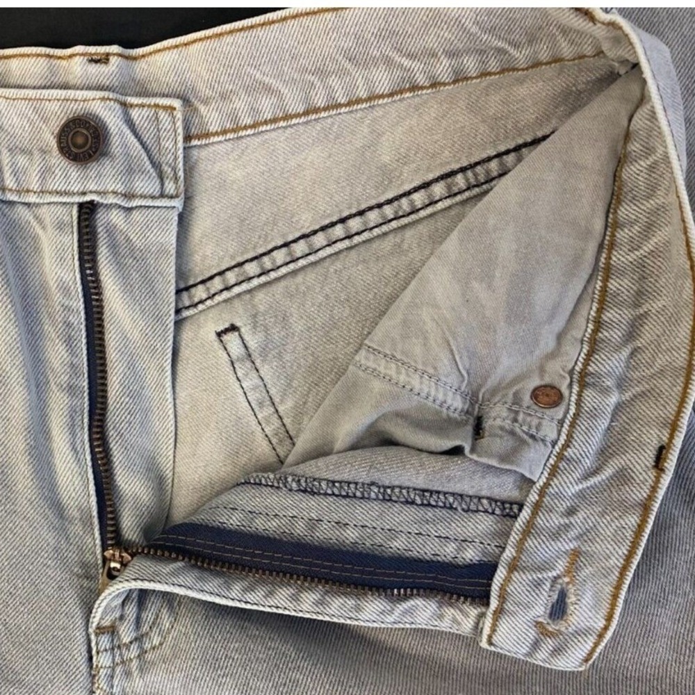 VTG Levi's 805 Orange Tab Gray Wash Jeans Cotton Denim Straight 29x32 - Picture 4 of 13